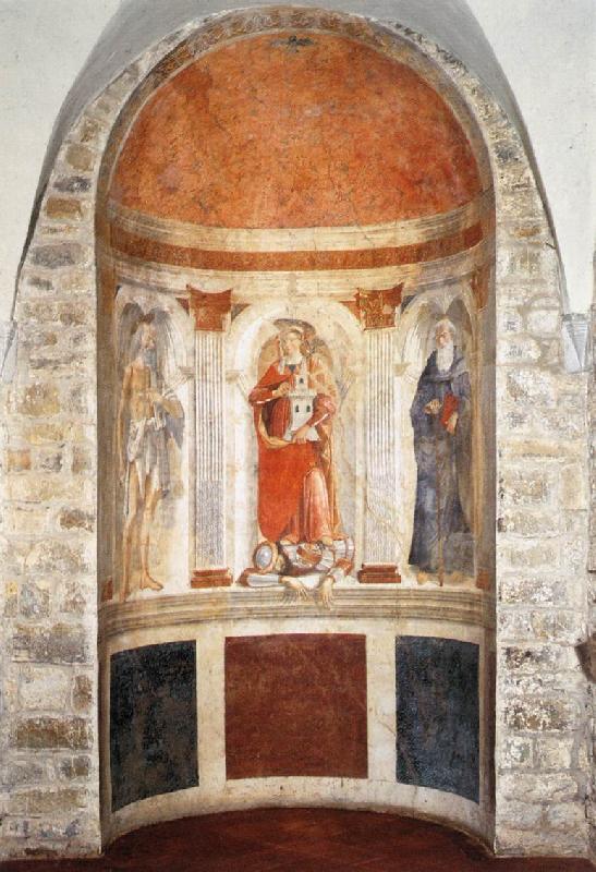 GHIRLANDAIO, Domenico Apse fresco dh France oil painting art